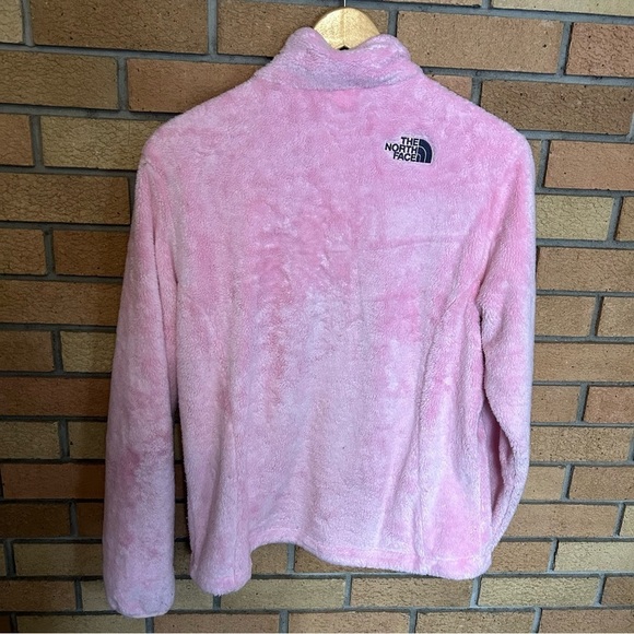 The North Face Women’s Full Zip Osito Fleece Faux Fur Jacket Light Pink Size M - Picture 4 of 7